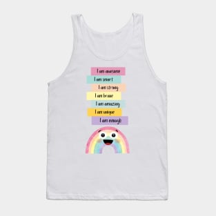 Positive Affirmations for kids Tank Top